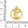Twelve Constellations Alloy Pendants PALLOY-Q006-01B-G-3