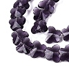 Transparent Glass Beads Strands GLAA-Q118-01A-B08-3