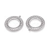 304 Stainless Steel Hollow Pendants STAS-T064-72P-2