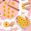 50Pcs Computerized Embroidery Cloth Iron on/Sew on Patches PATC-CY0001-16B-4
