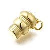 Brass Pendants KK-P295-16G-2