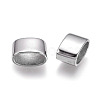 Non-Tarnish 304 Stainless Steel Slide Charms/Slider Beads STAS-I097-086P-1