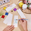 50Pcs Rectangle Paper Blank Card DIY-WH0591-322A-3
