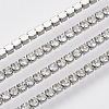 304 Stainless Steel Rhinestone Strass Chains CHS-R012-D-01-3