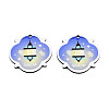 Single-Sided Printed Wood Pendants WOOD-N005-96-2