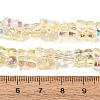 Transparent Glass Beads Strands GL-CBAAE04-02D-2