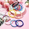 30Pcs 15 Colors Polymer Clay Heishi Surfer Stretch Bracelets Set BJEW-SW00134-3