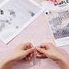 Plastic Self-Adhesive Rhinestone Stickers DIY-WH0430-637-3