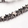 Electroplate Non-magnetic Synthetic Hematite Bead Strands G-F300-24A-06-1