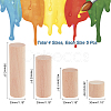 20Pcs 4 Style Round Wooden Sticks WOOD-NB0002-16A-2