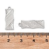 Rhodium Plated 925 Sterling Silver Pendants STER-C003-01P-3