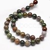 Natural Indian Agate Round Beads Strands X-G-F243-01-6mm-3