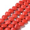 Synthetic Howlite Beads TURQ-17X18-118-1