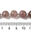 Natural Strawberry Quartz Beads Strands G-Q169-E06-01B-5