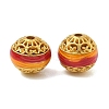Alloy Enamel Beads ENAM-B037-08G-01-1