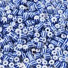 8/0 Opaque Colours Seep Glass Seed Beads X-SEED-F003-04B-02-3