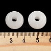 Natural White Jade European Beads G-C134-04C-3