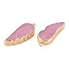 Natural Agate Pendants G-N326-127-B01-3