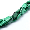 Natural Malachite Beads Strands G-D0011-03-8x12mm-1