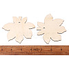 Undyed Wooden Big Pendant X-WOOD-TA0002-19-7