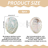 4Pcs Natural Shell Display Decorations DJEW-ME0001-23-2