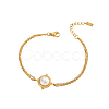 304 Stainless Steel Link Bracelets STAS-OY008-20G-1