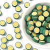 100Pcs Handmade Polymer Clay Beads CLAY-YW0002-52A-1