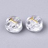 Transparent Clear Acrylic Beads X-TACR-S150-02B-06-3