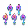 Ion Plating(IP) 201 Stainless Steel Charms STAS-S119-137-1