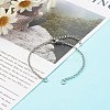Tarnish Resistant 304 Stainless Steel Chain Bracelet Makings AJEW-JB00994-2