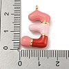 Brass Enamel Pendants KK-E093-03G-E-3