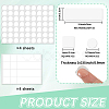 8 Sheets 2 Styles Double-Sided Adhesive Acrylic Sticker AJEW-CP0003-79-2
