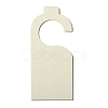 Unfinished Wooden Hanger Sign WOOD-WH0027-26-1