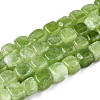 Natural Dyed Quartz Beads Strands X-G-T131-56C-1