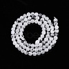 Dyed Natural White Jade Beads Strands G-T140-4mm-A02-3