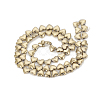 Electroplate Non-magnetic Synthetic Hematite Beads Strands G-T061-101H-2