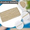 11M Polyester Curtain Lace Trimmer Ribbon OCOR-WH0082-33B-6