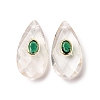Natural Quartz Crystal Pendants G-P586-01G-10-1