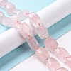 Natural Rose Quartz Beads Strands G-G765-24-5