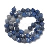 Natural Blue Aventurine Beads Strands G-Z119-A38-02-4