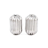 304 Stainless Steel Beads STAS-F339-10B-01-1