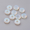 Opalite European Beads X-G-G740-14x8mm-20-1