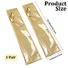 Polyester Long Fingerless Gloves AJEW-WH20018-117C-2