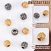 8Pcs 2 Colors 316 Surgical Stainless Steel European Beads FIND-UN0003-88-4
