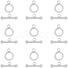 25Pcs 304 Stainless Steel Toggle Clasps STAS-BBC0009-60B-1