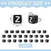 1300Pcs Opaque Horizontal Hole Acrylic Beads SACR-UN0001-08-3
