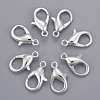 Zinc Alloy Lobster Claw Clasps E106-S-1