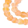 Transparent Glass Beads Strands GLAA-Q106-06A-04-3