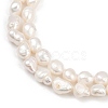 Natural Cultured Freshwater Pearl Beads Strands PEAR-P064-20L-03A-4