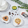 Coffee Cup Pattern Ceramic Spoon Holder AJEW-WH0348-181B-02-5